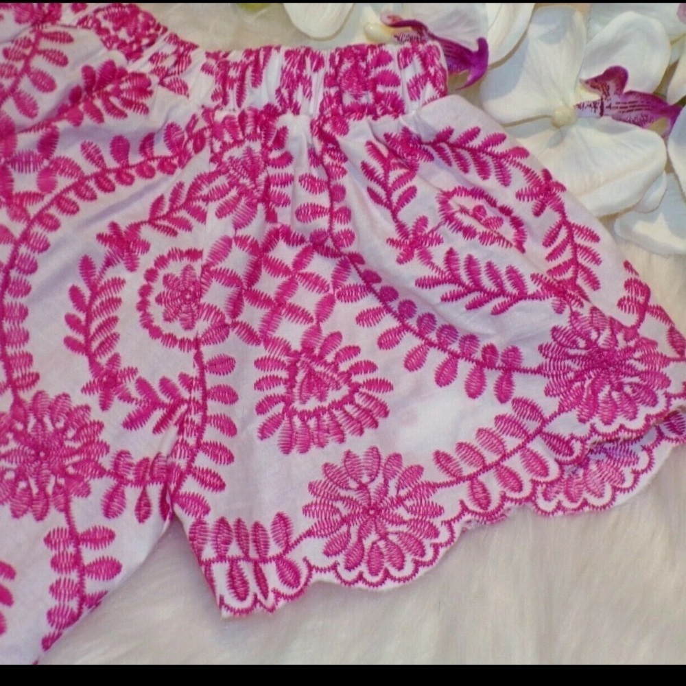 Lilly Pullitzer Embroidered Off The Shoulder Top - Small - - Picture 3 of 3